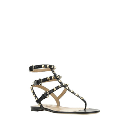 Valentino Garavani Rockstud Sandals/EU37.5/US7.5/Brown