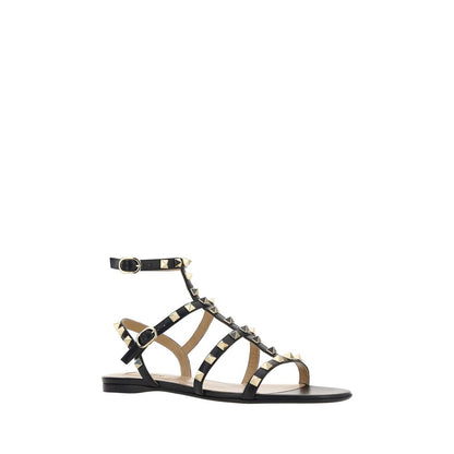 Valentino Garavani Rockstud Sandals/EU36/US6/Black