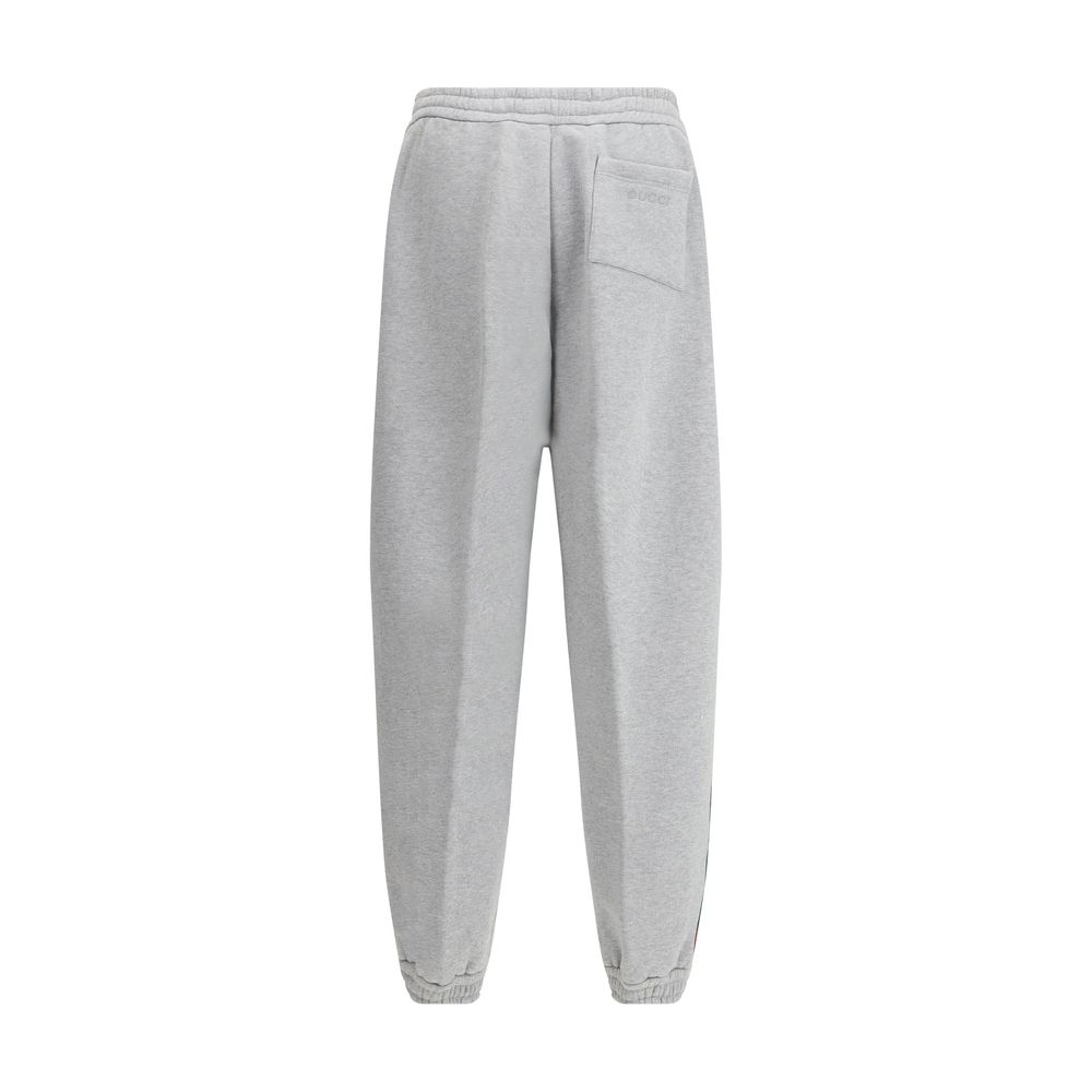 Gucci Colored side bands Sweatpants/M/Gray