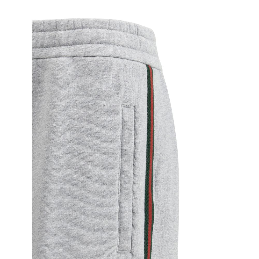 Gucci Colored side bands Sweatpants/M/Gray