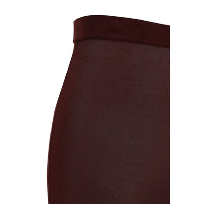 Saint Laurent Midi Skirt/M/Bordeaux