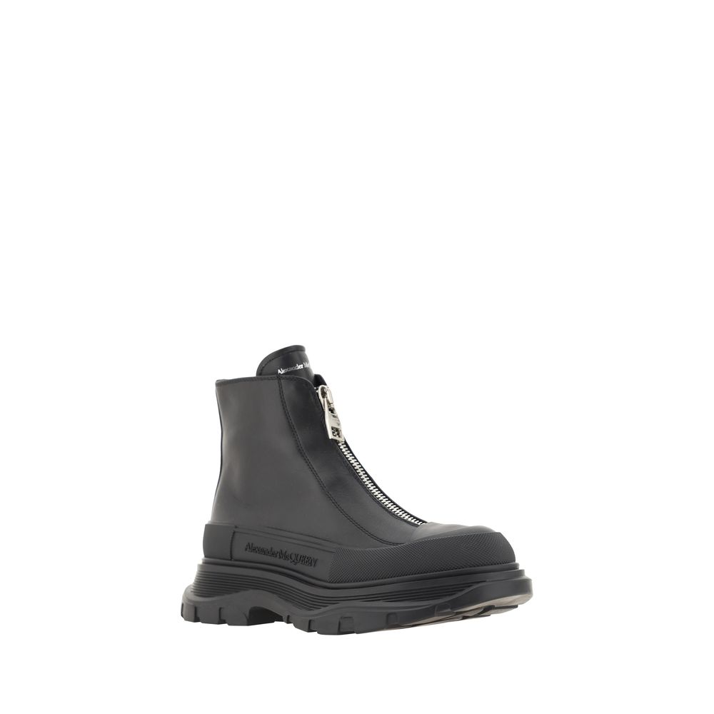 Alexander McQueen Ankle Boots/EU38.5/US8.5/Black