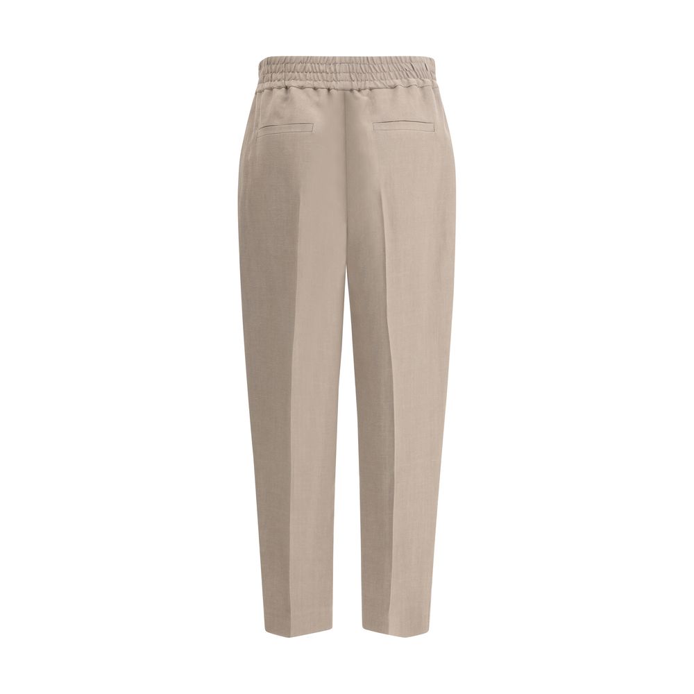 Brunello Cucinelli Cotton Trousers/IT42 | L/Brown