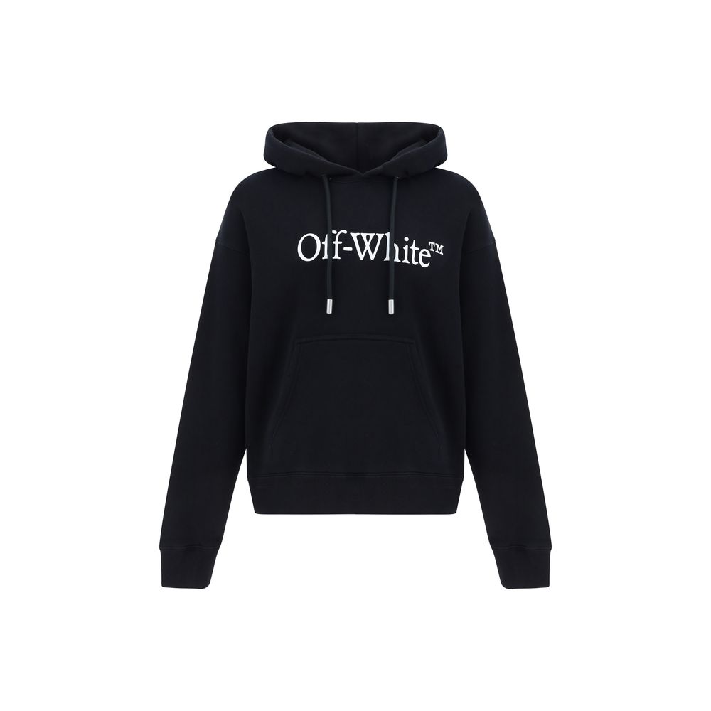 Off-White Big Bookish Skate Hoodie/L/White