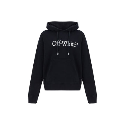 Off-White Big Bookish Skate Hoodie/L/White