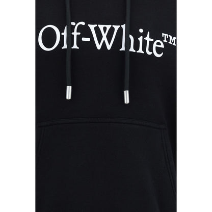 Off-White Big Bookish Skate Hoodie/M/White
