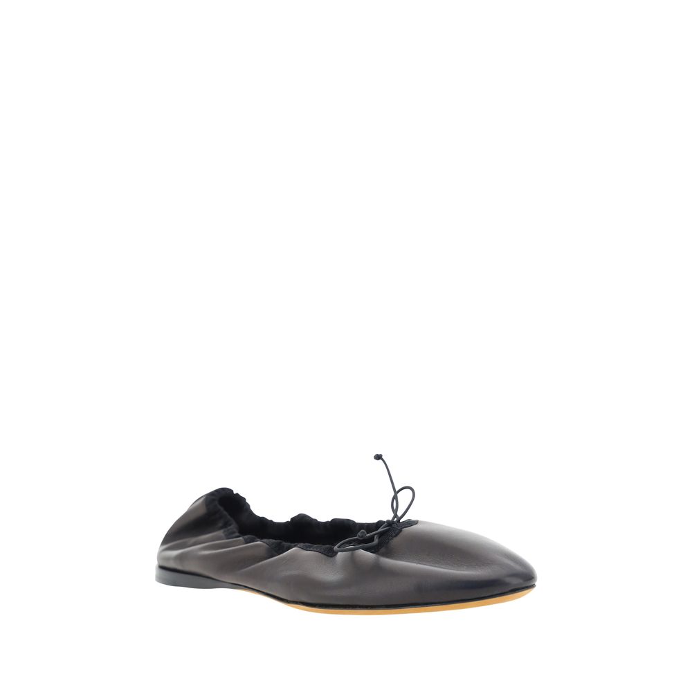 The Row Hereditas Ballerinas/EU38.5/US8.5/Brown