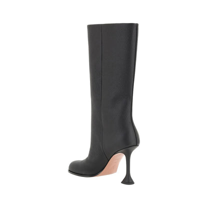 Amina Muaddi Liya Boots/EU36/US6/Black