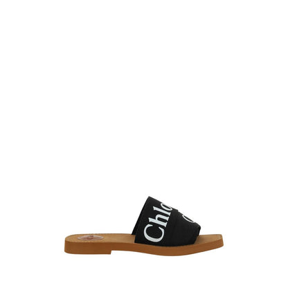 Chloé Chloé Woody Sandals/EU39/US9/Black