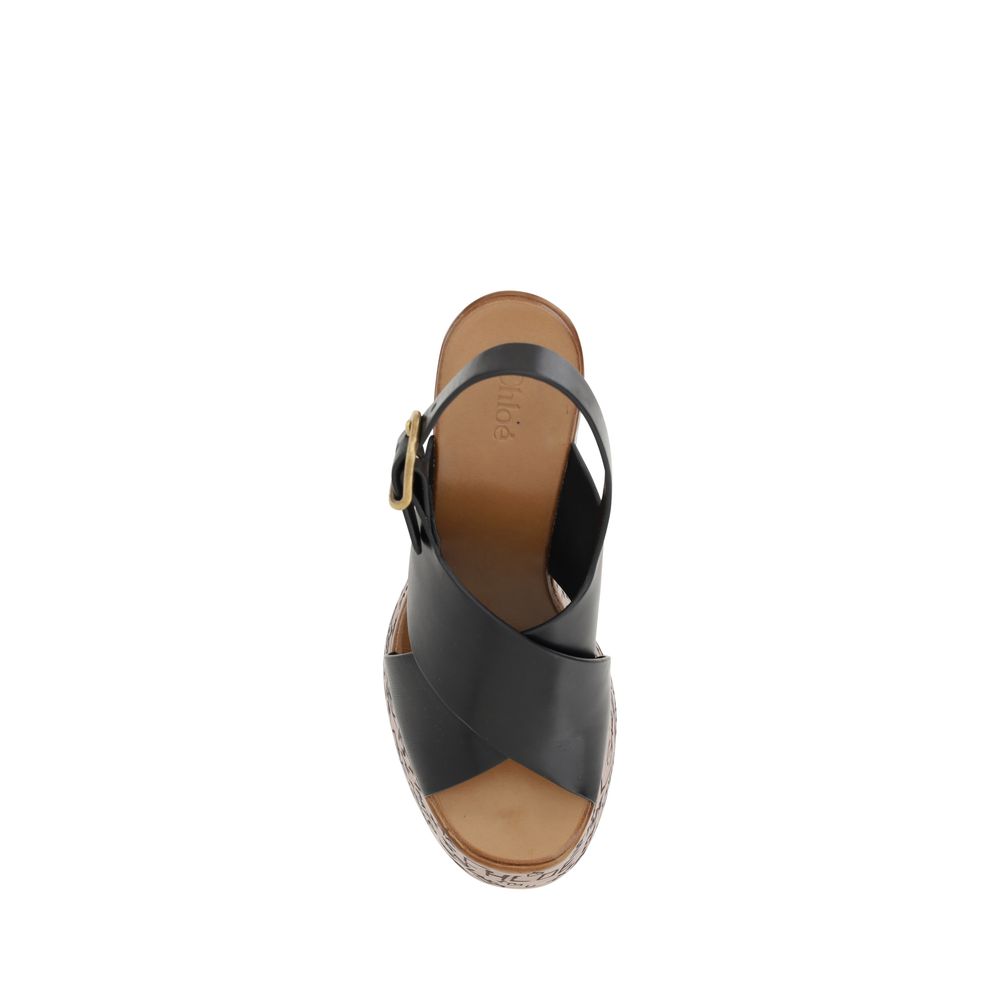 Chloé Chloé Maxime Sandals/EU40/US10/Black