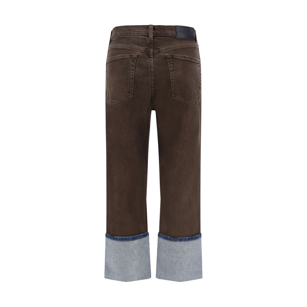 PINKO Denim Pants/27/Brown