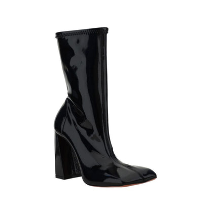 Amina Muaddi Marine Ankle Boots/EU39/US9/Black