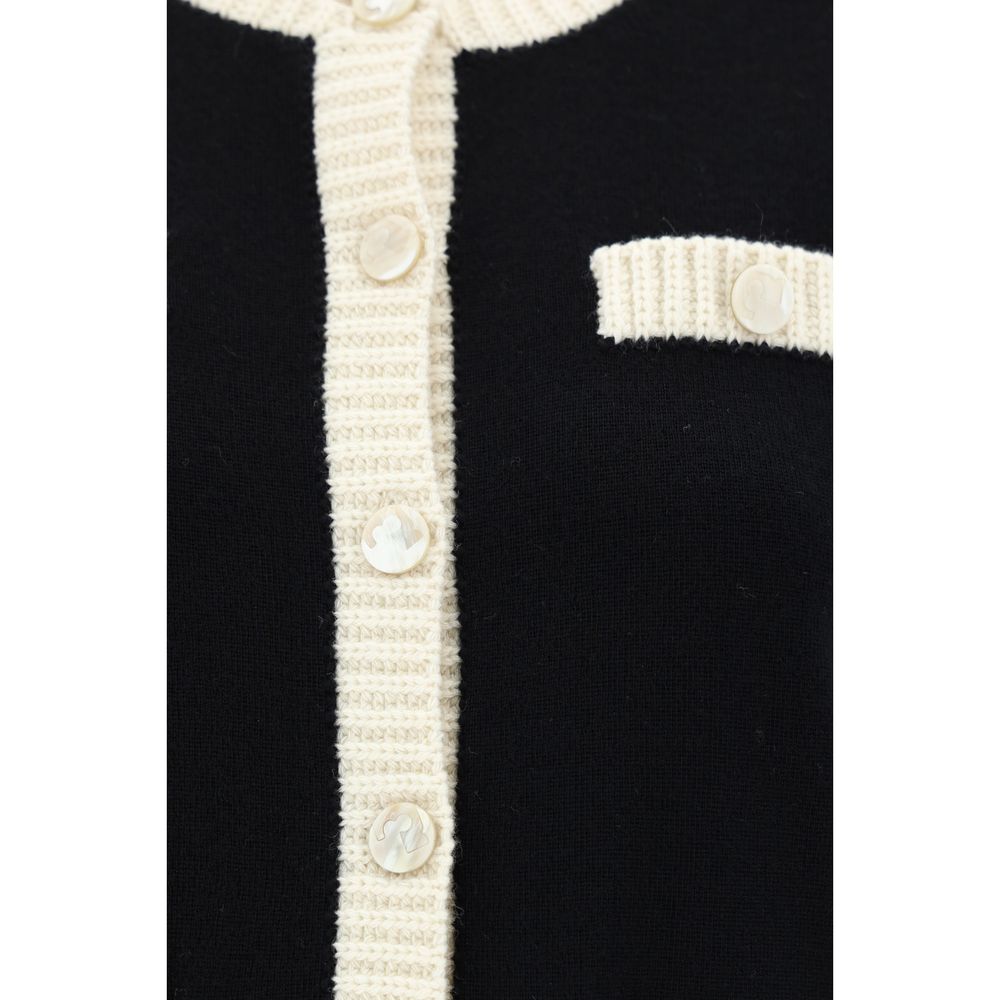 Tory Burch Kendra Chunky Cardigan/M/Beige