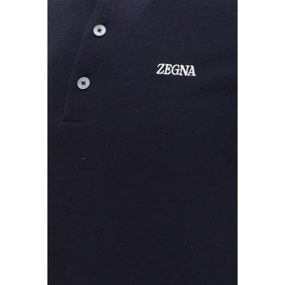 ZEGNA Polo Shirt/IT46 | S/Black