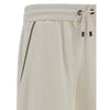 Brunello Cucinelli Brunello Cucinelli Pants with embellishments/M/White