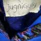 Jugni Gypsy Long Sleeve Leopard Trim Blazer - Animal - Blue Multi/Blue, Leopard Print - L