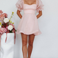 One And Only Pink Organza Babydoll Dress / M