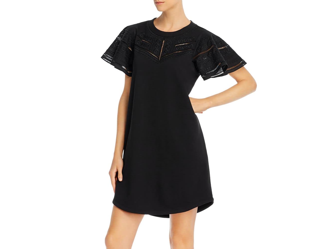 Parker Katrina Combo Dress - Black