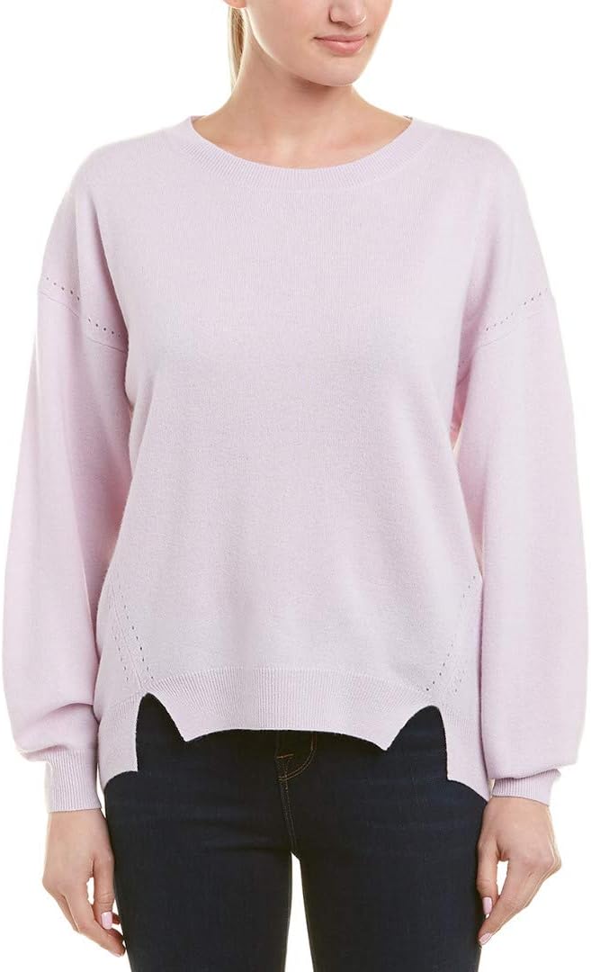 Joie Wool Split Hem Pullover - /Pink