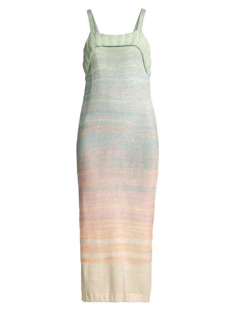 525 America Knit Ombre Midi Dress