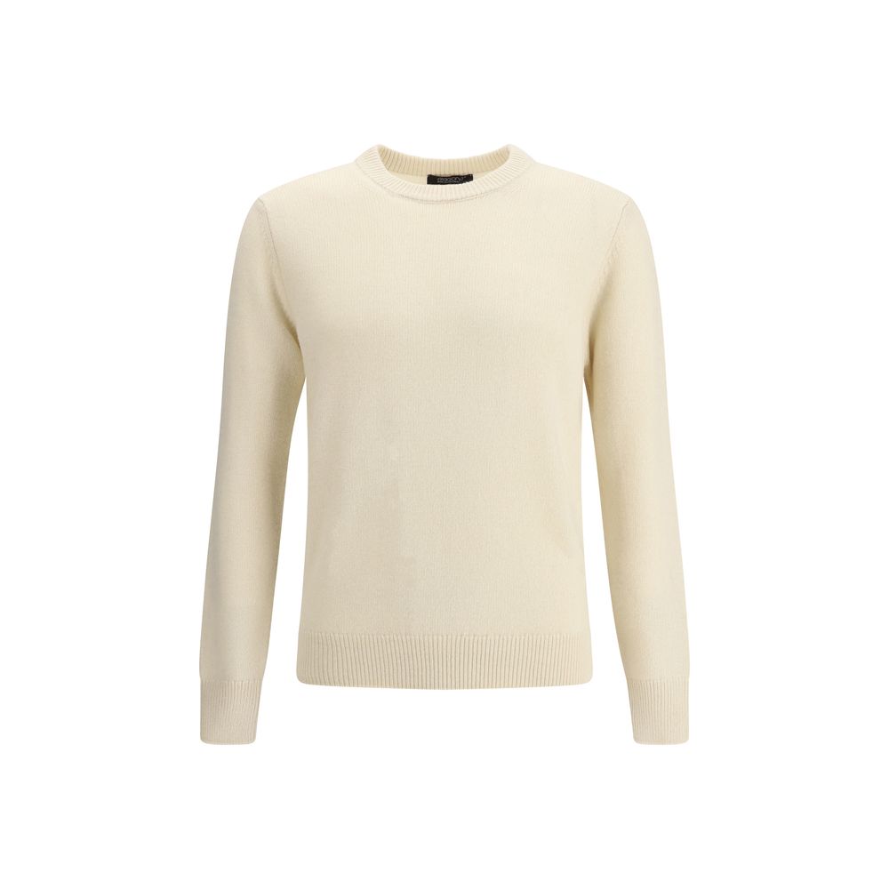 Aragona Cashmere Aragona Cashmere Cashmere Sweater/IT46 | S/Cream