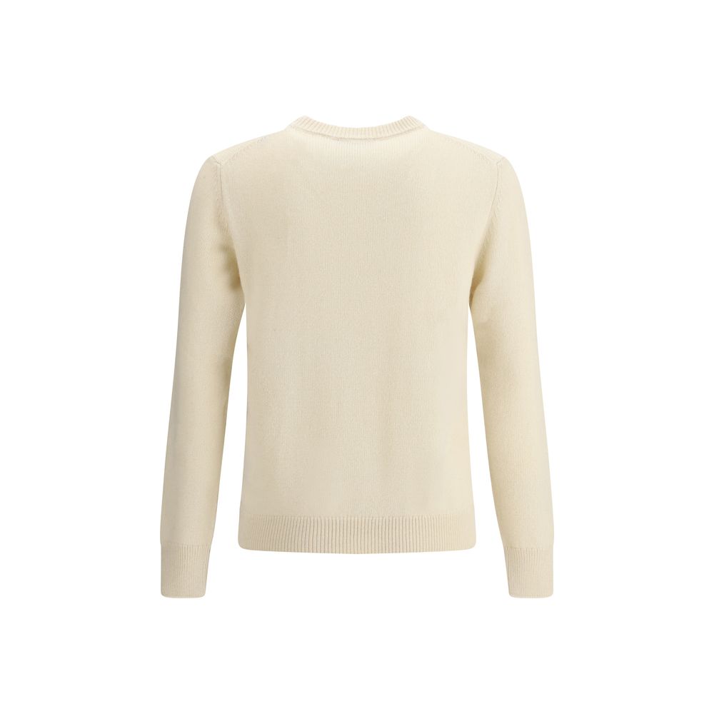 Aragona Cashmere Aragona Cashmere Cashmere Sweater/IT46 | S/Cream