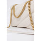 PINKO White Leather Handbag/one size/White