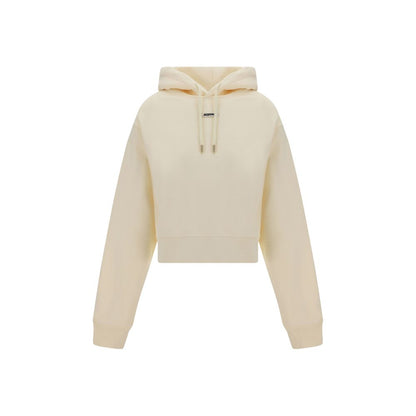 Jacquemus Jacquemus Logoed Hoodie/S/Cream