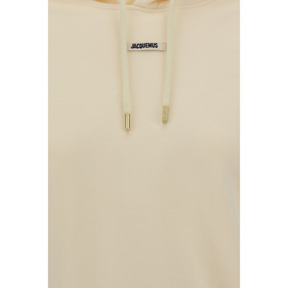 Jacquemus Jacquemus Logoed Hoodie/S/Cream