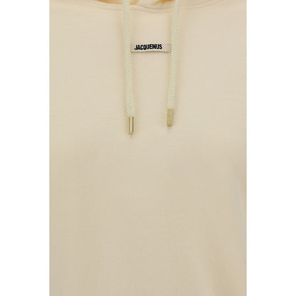 Jacquemus Jacquemus Logoed Hoodie/S/Cream