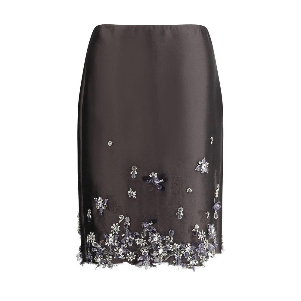 Prada Prada Midi Skirt with crystals/IT40 | M/Gray