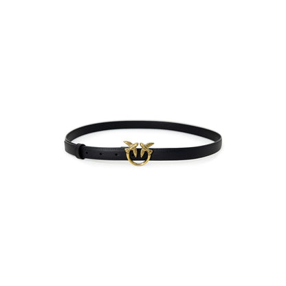 PINKO PINKO Black Leather Belt/S/Black