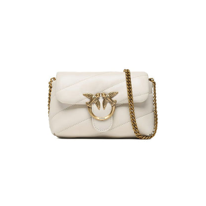 PINKO PINKO White Leather Handbag/one size/White