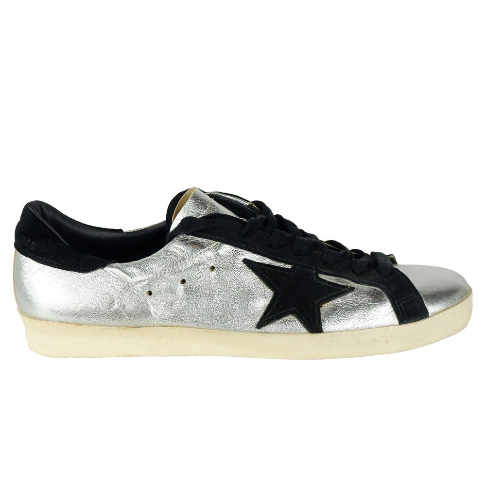 Golden Goose Golden Goose Gray Leather Di Calfskin Sneaker/EU43/US10/Gray