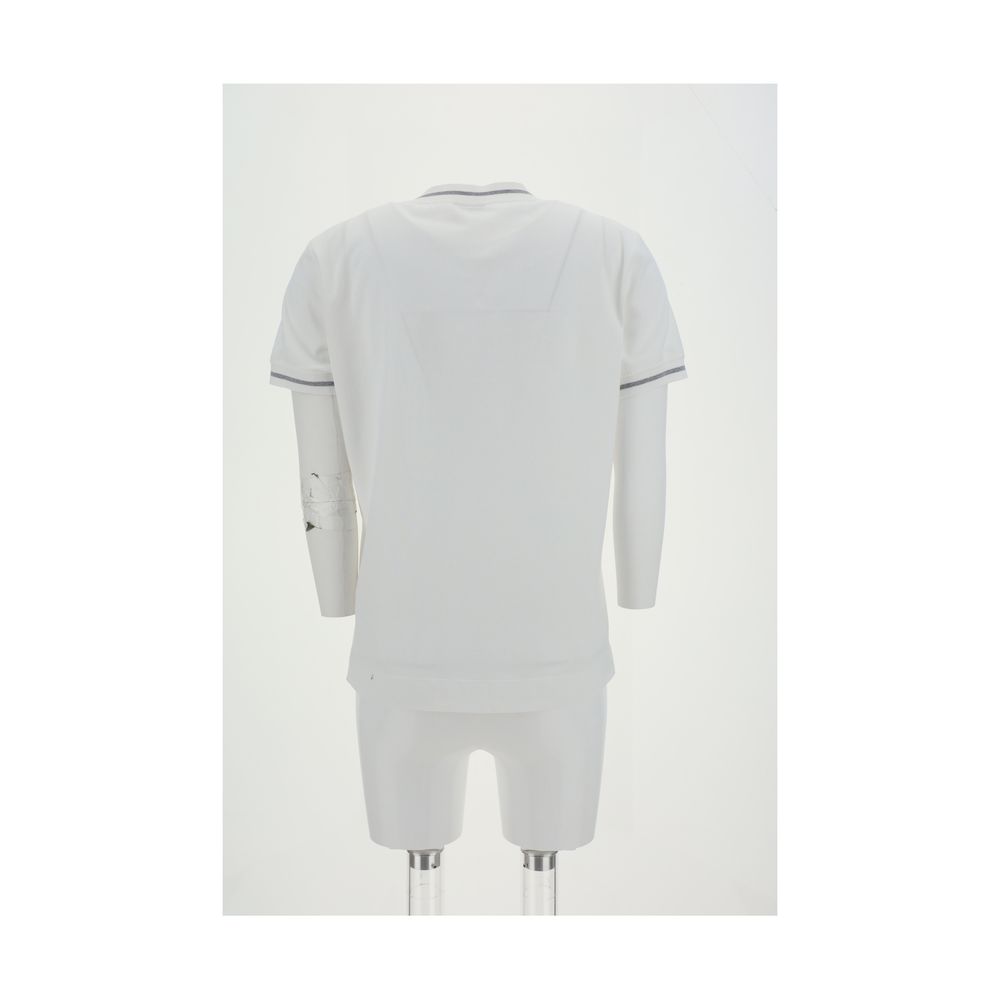 Brunello Cucinelli Brunello Cucinelli Logoed T-Shirt/S/White