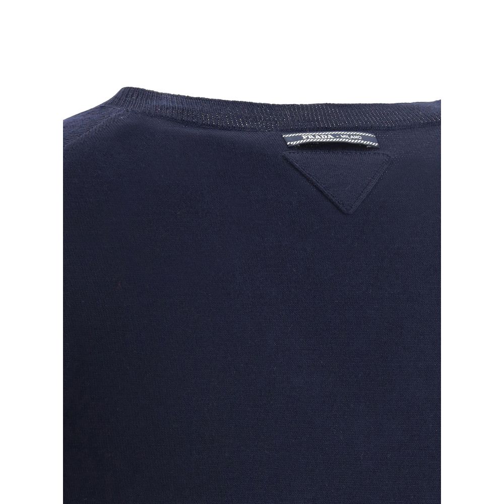 Prada Prada Virgin wool Sweater/IT42 | L/Blue