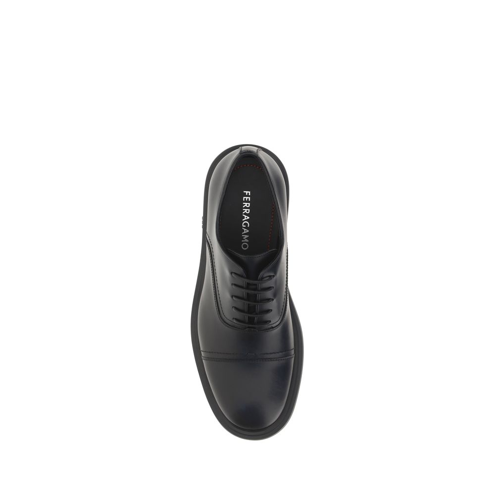 Ferragamo Ferragamo Balmoral Lace-Up Shoes/EU40/US7/Black