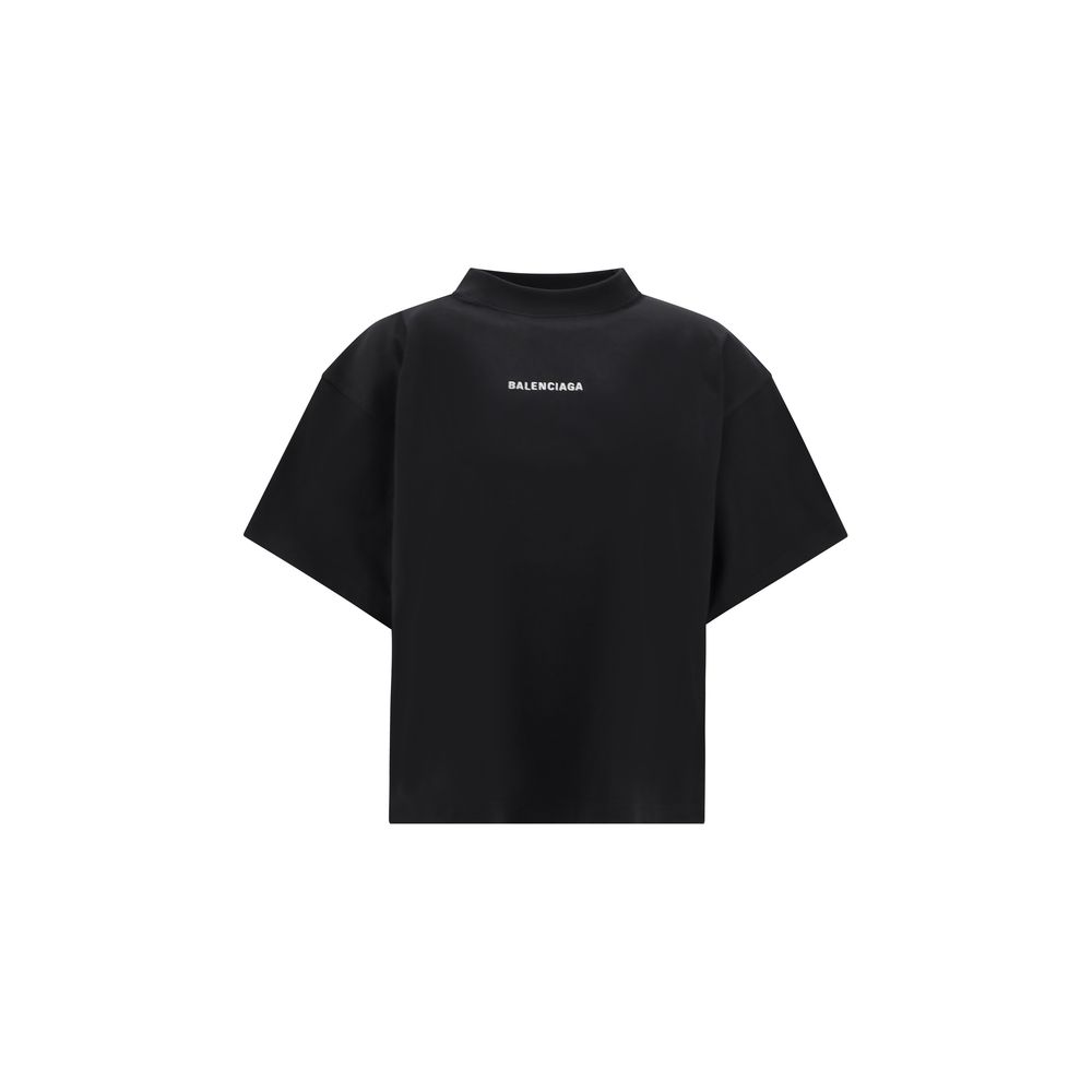 Balenciaga Balenciaga White logo T-shirt/3/Black