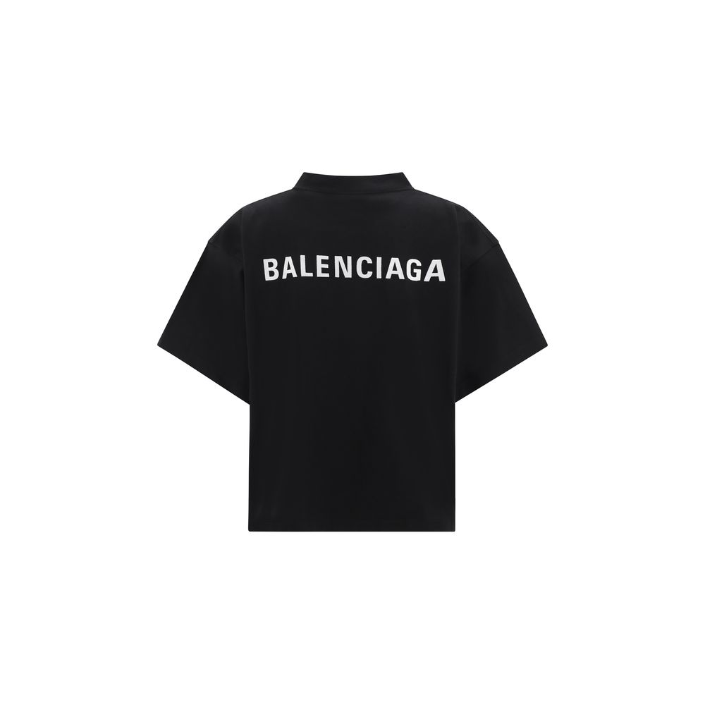 Balenciaga Balenciaga White logo T-shirt/3/Black