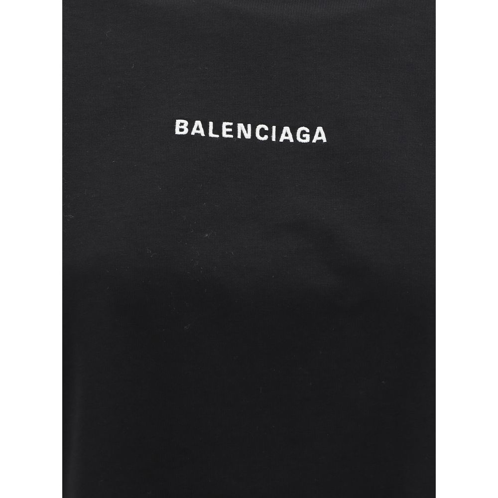 Balenciaga Balenciaga White logo T-shirt/3/Black