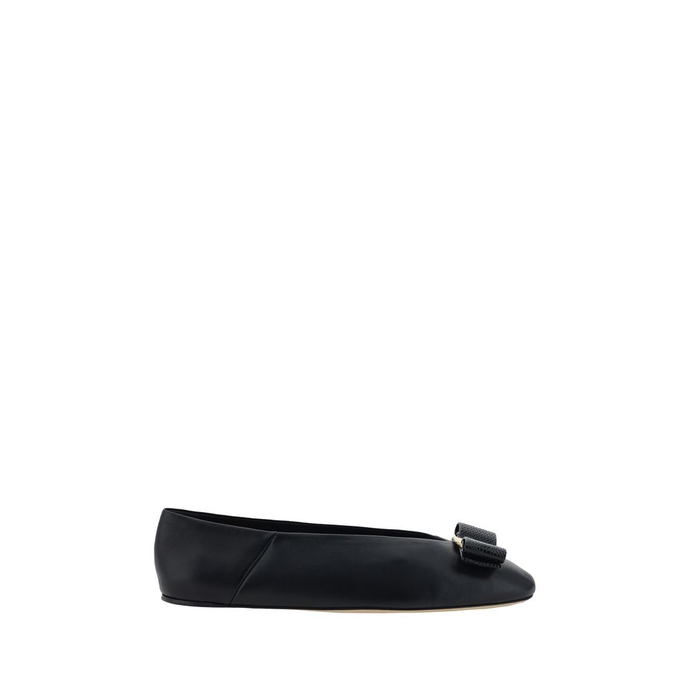 Ferragamo Ferragamo Vara Ballerinas/EU35.5/US5.5/Black