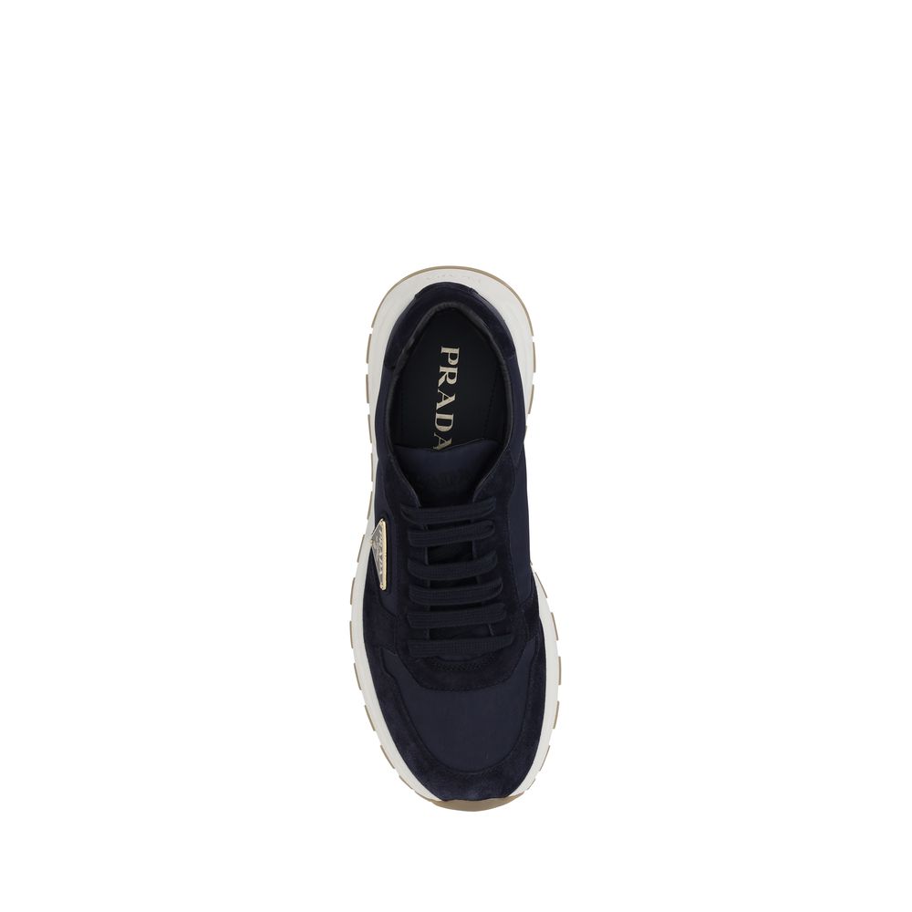 Prada Prada Logoed Sneakers/EU44/US11/Blue