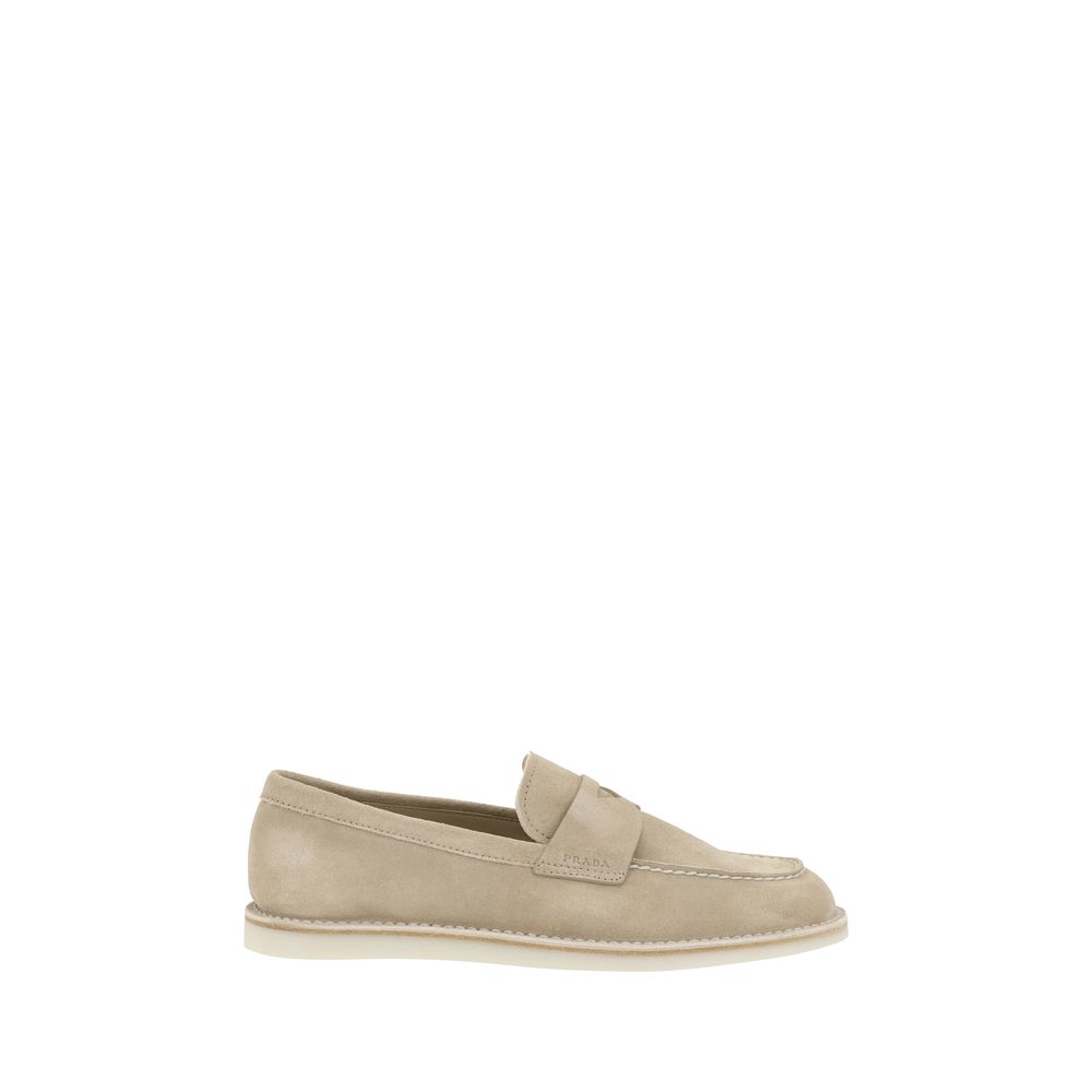 Prada Suede Loafers/EU41/US8/Beige