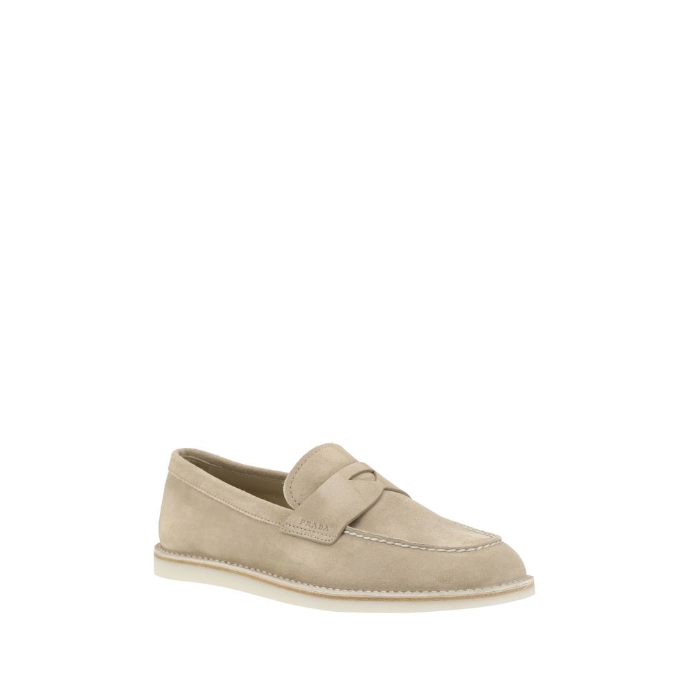 Prada Suede Loafers/EU41/US8/Beige