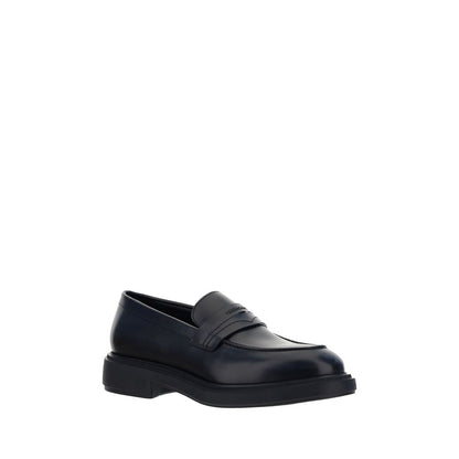 Ferragamo Penny Loafers/EU41/US8/Black