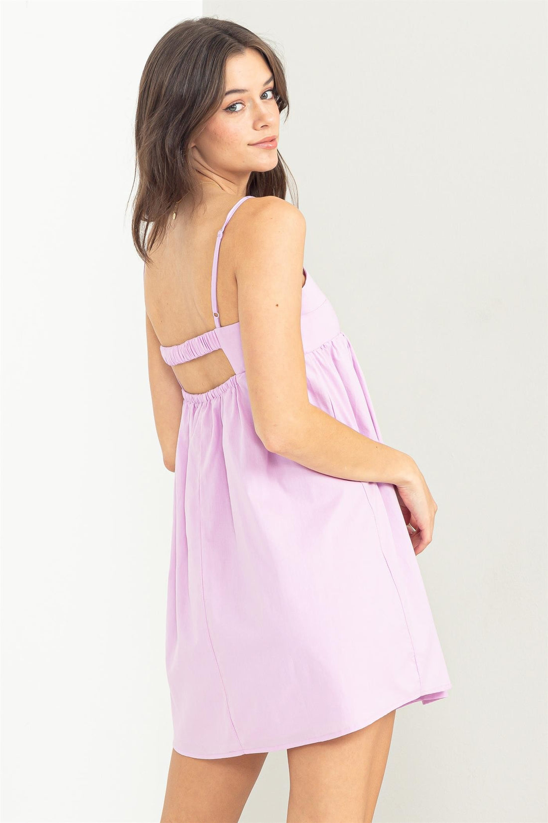 HYFVE Lavender Linen Babydoll Mini / M