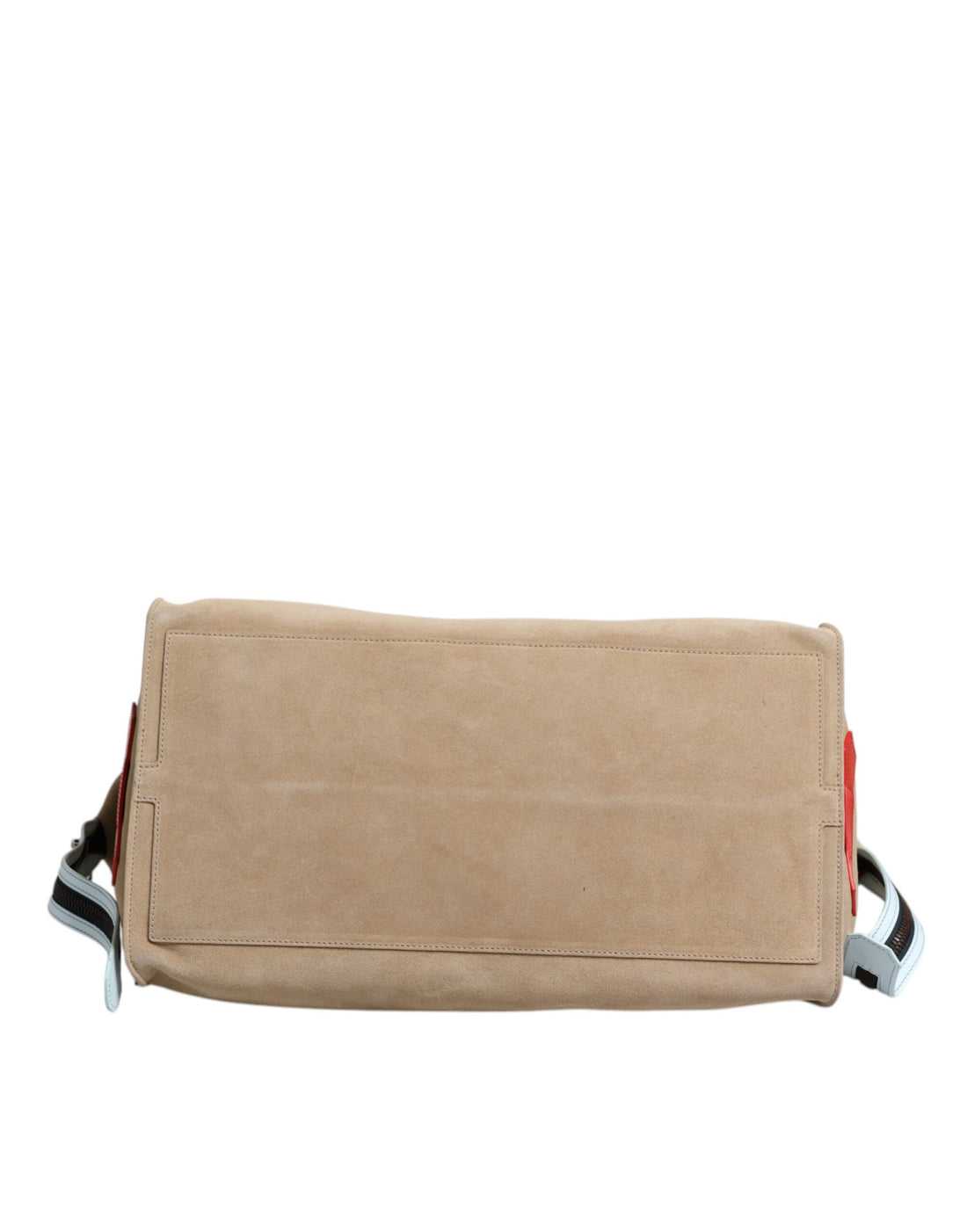 Dolce &amp; Gabbana Dolce &amp; Gabbana Beige Suede Leather Top Handle Duffle Bag/one size/Beige