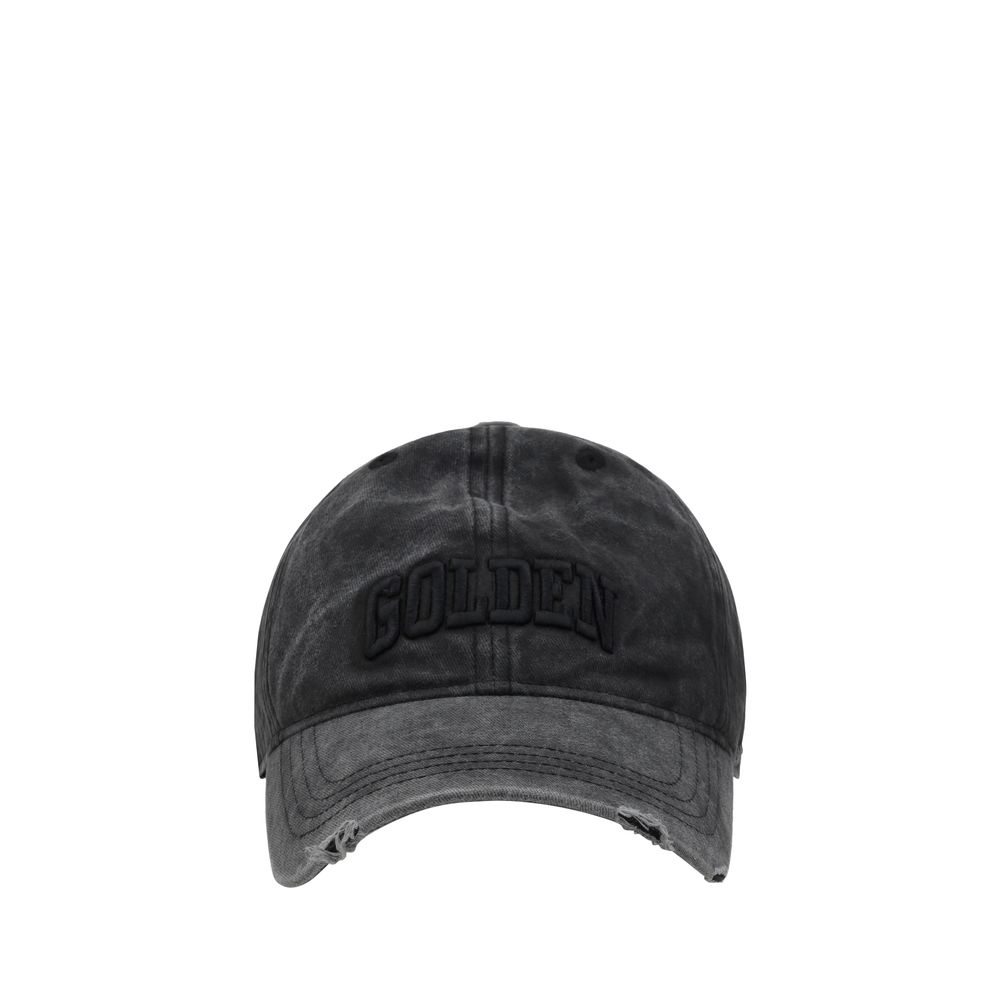 Golden Goose Golden Goose Logoed Baseball Hat/S/M/Gray