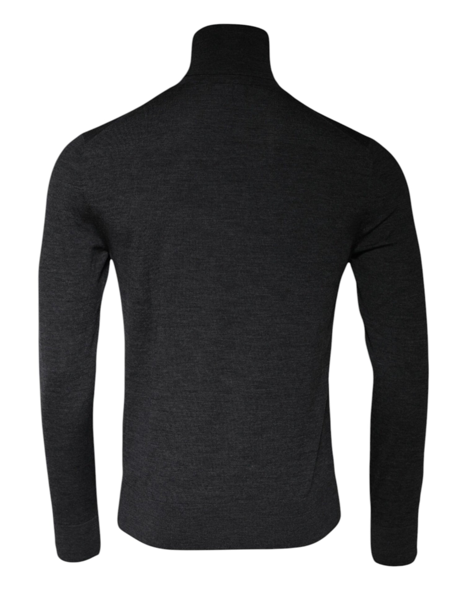 Dolce &amp; Gabbana Gray Wool Knit Turtleneck Pullover Sweater/IT46 | S/Gray