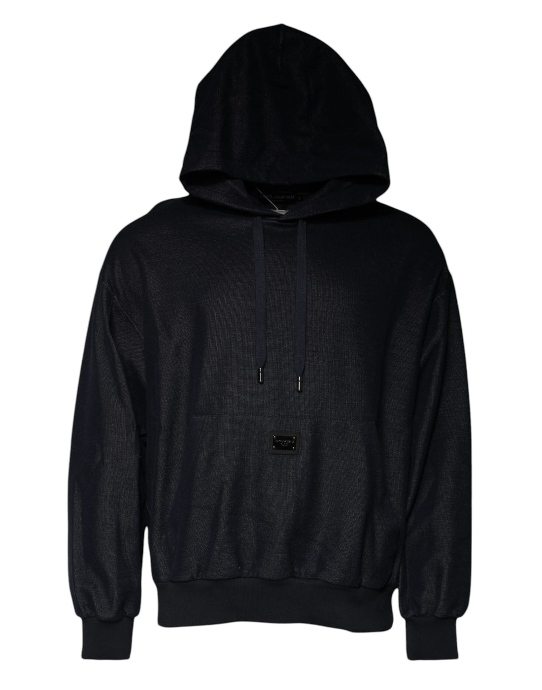 Dolce &amp; Gabbana Black Cotton Hooded Men Sweatshirt Sweater/IT54 | XL/Black